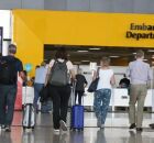 Aeroporto no Brasil.