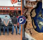 Pol&iacute;cia prende quadrilha que tentou furtar cofre de supermercado