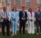 Mesa diretora da C&acirc;mara de Camaragibe.