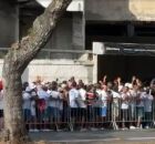 Fila para entrar no Arruda.