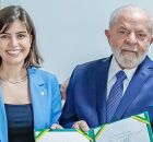 Tabata Amaral e Lula.