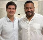 Prefeito do Recife, Jo&atilde;o Campos e Vinicius Castello.