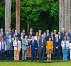 Lula junto com todos os seus ministros.