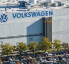 F&aacute;brica Volkswagen na Alemanha.