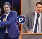 Lula, Haddad e o pastor J&uacute;nior T&eacute;rcio