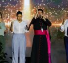 Governadora Raquel Lyra, vice-governadora Priscila Krause, dom Paulo Jackson e Gilberto Sobral
