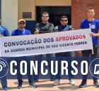 Concurso da Guarda Municipal de S&atilde;o Vicente F&eacute;rrer.