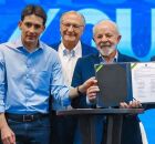 Lula, Tarc&iacute;sio e Silvio Costa Filho lan&ccedil;am edital para a constru&ccedil;&atilde;o de t&uacute;nel