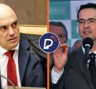 Alexandre de Moraes e Deltan Dallagnol.