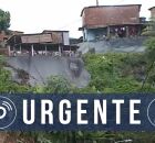 Deslizamento de terra no C&oacute;rrego da Bica, em Passarinho, no Recife.