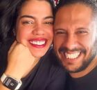 Vanessa Ricarte e ex-noivo.