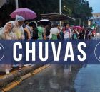 Inmet alerta para chuvas intensas.
