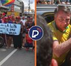 V&iacute;deo mostra o protesto do MTST. 