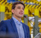 Ministro de Portos e Aeroportos Silvio Costa Filho.