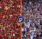 Final de Copa do Mundo? Cl&aacute;ssicos entre Sport e Santa Cruz batem recorde de audi&ecirc;ncia em 2025