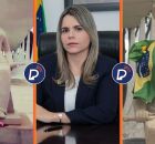 Clarissa T&eacute;rcio relembra vandalismo de est&aacute;tua do STF em 2016.