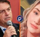 Bolsonaro fala sobre pris&atilde;o de D&eacute;bora Rodrigues.