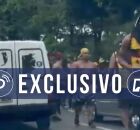 Torcedores com camisa de organizada do Sport.