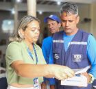Entrega de tablets aos Agentes Comunit&aacute;rios de Sa&uacute;de. 