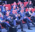 Bolsonaro no STF acompanhando julgamento.