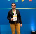 Prefeita Elcione Ramos, na Smart City Expo Curitiba 2025.