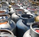 Botij&otilde;es de g&aacute;s.