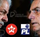 Bolsonaro e Lula. 