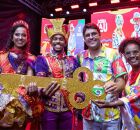 Prefeito Diego Cabral na abertura do Carnaval de Camaragibe.