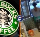 Starbucks e funcion&aacute;ria. 