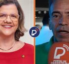 Teresa Leit&atilde;o e Coronel Feitosa.