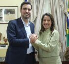 Armando Monteiro Bisneto e Raquel Lyra.