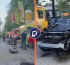 Motorista atropela pessoas no Canad&aacute;. 