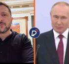 Zelensky e Putin. 