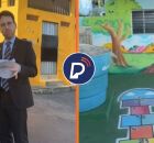 Eduardo Moura fiscaliza escola no Recife