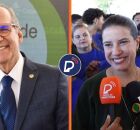 Senador Fernando Dueire e a governadora Raquel Lyra.