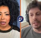 Juliana Oliveira e&nbsp;Danilo Gentilli. 