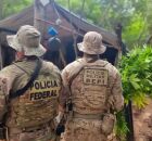 Agentes da Pol&iacute;cia Federal em opera&ccedil;&atilde;o no Sert&atilde;o.