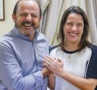 Prefeito Nego do Mercado e a governadora Raquel Lyra.