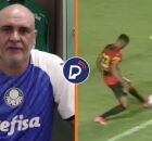Marcos critica p&ecirc;nalti do Palmeiras contra o Sport.