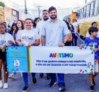 Professora Elcione participa de caminhada pelo Autismo e refor&ccedil;a compromisso com a inclus&atilde;o 