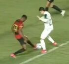 P&ecirc;nalti marcado para o Palmeiras contra o Sport.