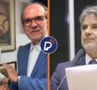 Da esquerda para a direita: deputado licenciado Jarbas Filho, o senador Fernando Dueire e o secret&aacute;rio Raul Henry.