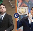 Vereador Eduardo Moura e Victor Marques. 