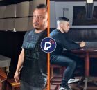 Gabriel Monteiro em momentos de entrevista com ex-assessor.