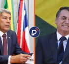 Governador da Bahia, Jer&ocirc;nimo Rodrigues, e o ex-presidente Jair Bolsonaro.