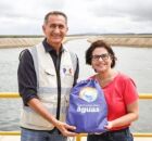 Ministro Waldez G&oacute;es e Priscila Krause.