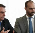 Jair e Eduardo Bolsonaro.