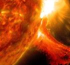 Erup&ccedil;&otilde;es solares.