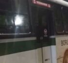 &Ocirc;nibus da Borborema em que adolescente se pendurou.