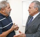 Lula e Michel Temer.